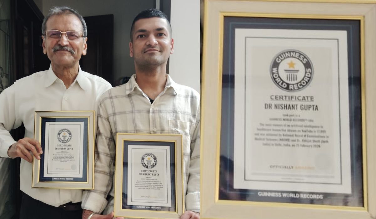 ਪੰਜਾਬ ਦੇ ਮਾਨਸਾ ਦੇ ਦੋ ਡਾਕਟਰਾਂ ਦਾ ਨਾਂਅ ਹੋਵੇਗਾ ਗਿੰਨੀਜ਼ ਬੁੱਕ ਵਿੱਚ ਦਰਜ 3 Mansa doctors.jpg