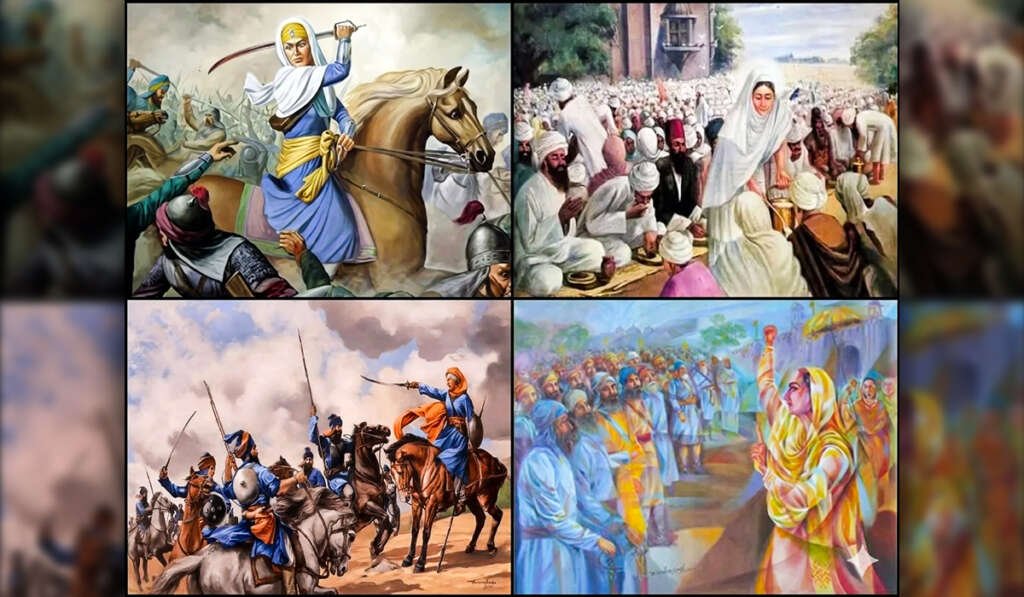 ਪੰਜਾਬੀ ਔਰਤਾਂ ਦੀ ਸਥਿਤੀ! ਲੰਮੇ ਇਤਿਹਾਸ ਤੋਂ ਅਜੋਕੇ ਸੰਘਰਸ਼ ਤੱਕ ਦੀ ਕਹਾਣੀ 4 Mata Khivi Mai Bhago Bibi Sahib Kaur