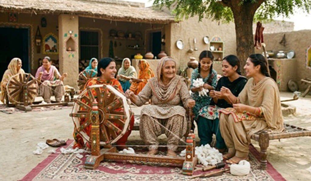 ਚਰਖਾ! ਪੰਜਾਬੀ ਸੱਭਿਆਚਾਰ ਦਾ ਅਨਿੱਖੜਵਾਂ ਅੰਗ ਅਤੇ ਤ੍ਰਿੰਝਣਾਂ ਦੀ ਰੂਹ 5 Dowry gifts and threads of love
