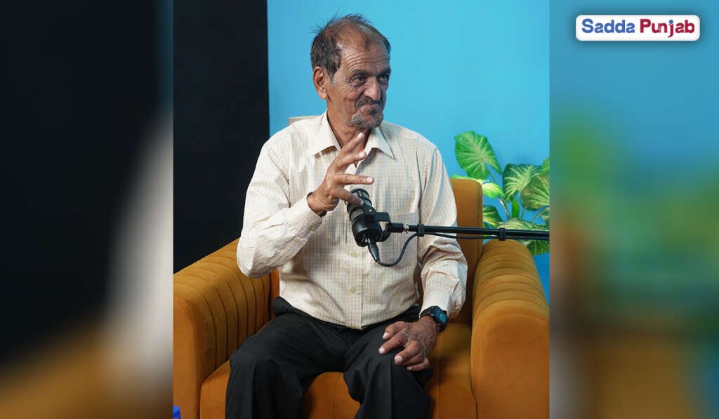 Sharing his life experiences