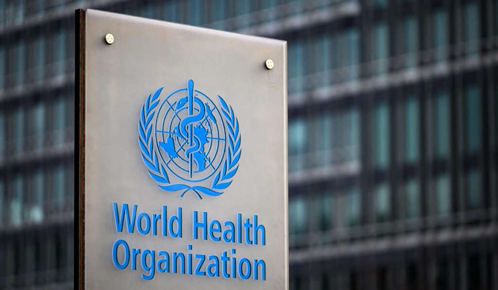 Testing targets and World Health Organization WHO figures