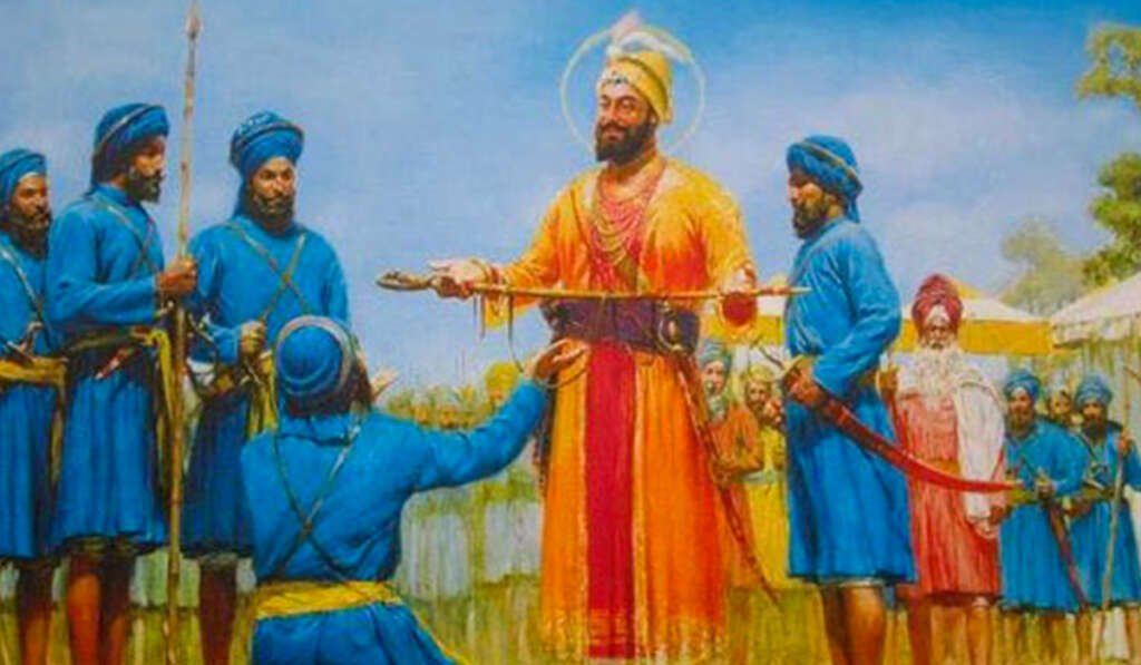 ਵਿਸਾਖੀ ਦੀ ਇਤਿਹਾਸਿਕ ਮਹੱਤਤਾ 6 creating the Khalsa on 13 April 1699