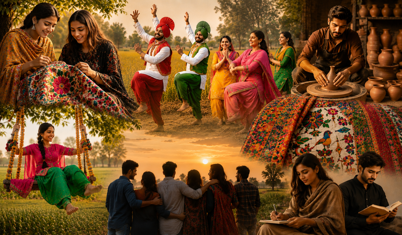 Forgotten Punjabi Folk Traditions That Gen Z Is Reviving