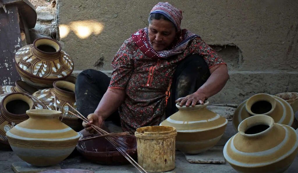 Punjabi potters and clay work