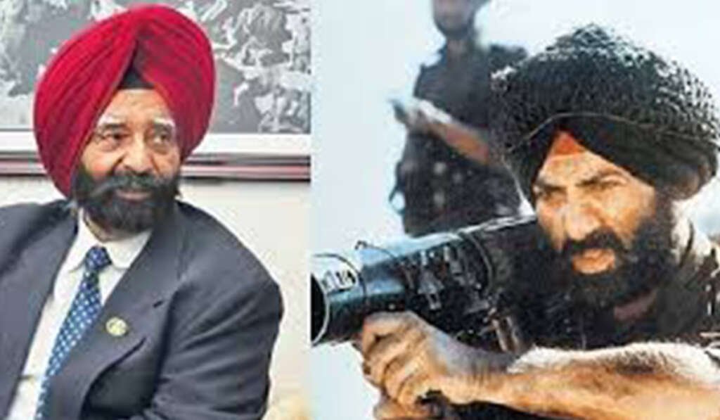 ਰੀਅਲ ਲਾਈਫ ਤੋਂ ਰੀਲ ਲਾਈਫ ਤੱਕ: ਲੋਂਗੋਵਾਲਾ ਜੰਗ ਦੇ ਅਸਲੀ ਨਾਇਕ ਬ੍ਰਿਗੇਡੀਅਰ ਕੁਲਦੀਪ ਸਿੰਘ ਚਾਂਦਪੁਰੀ 8 The film Border