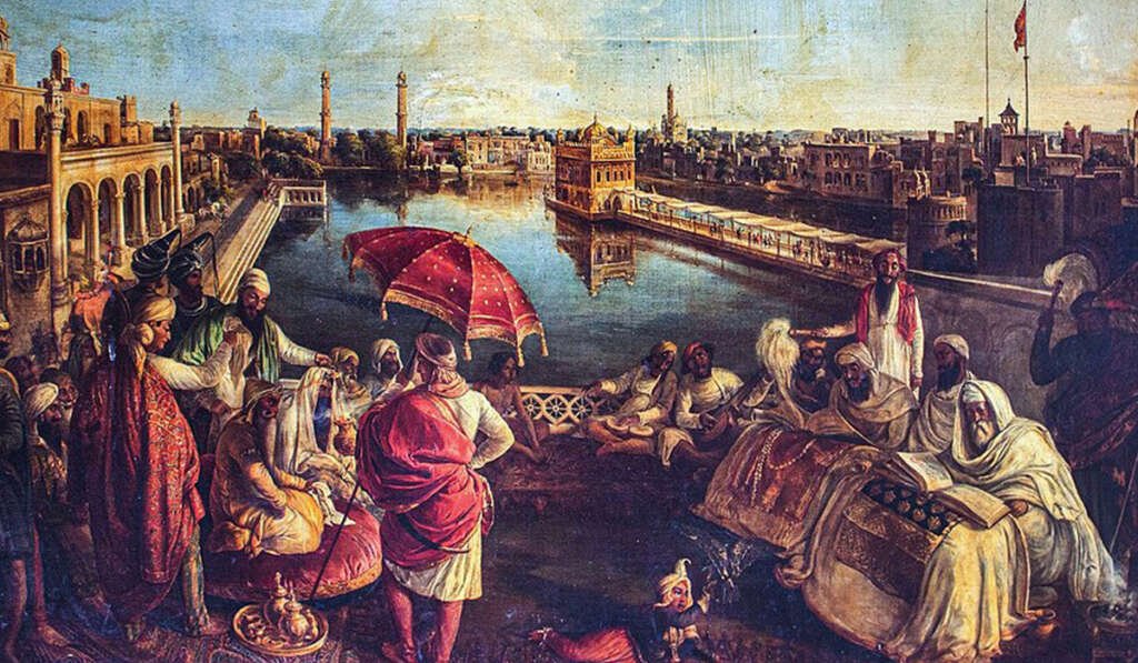 Golden service at the Darbar Sahib