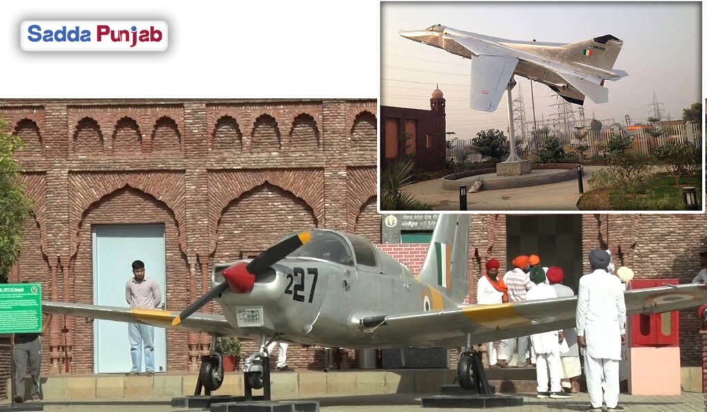 ਸ਼ਹੀਦਾਂ ਦੀ ਅਮਰ ਗਾਥਾ ਅਤੇ ਵੀਰਤਾ ਦਾ ਪ੍ਰਤੀਕ: Punjab War Hero Memorial 4 Symbols of Valor Giant Sword and Jet