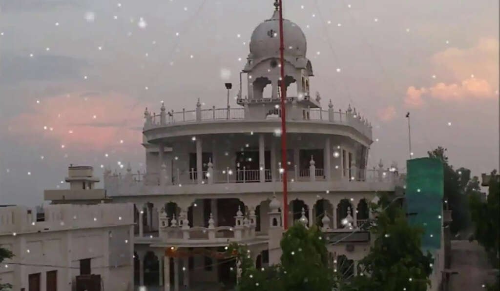 Establishment of Gurdwara Santsar Sahib