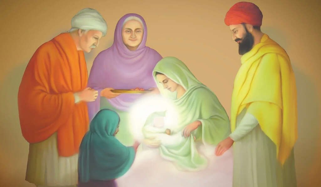 ਸਤਿਗੁਰ ਨਾਨਕ ਪ੍ਰਗਟਿਆ ਮਿਟੀ ਧੁੰਧ ਜਗ ਚਾਨਣ ਹੋਆ॥ 4 Guru Nanak was born