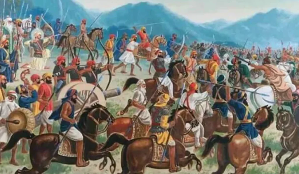 ਸਾਹਿਬਜ਼ਾਦਿਆਂ ਦੀ ਸ਼ਹਾਦਤ ਦੀ ਧਰਤੀ 'ਤੇ ਨਿਹੱਥੇ ਸਿੱਖਾਂ ਨੇ ਮੁਗ਼ਲ ਸਲਤਨਤ ਨੂੰ ਦਿੱਤੀ ਕਰਾਰੀ ਮਾਤ 13 chamkaur