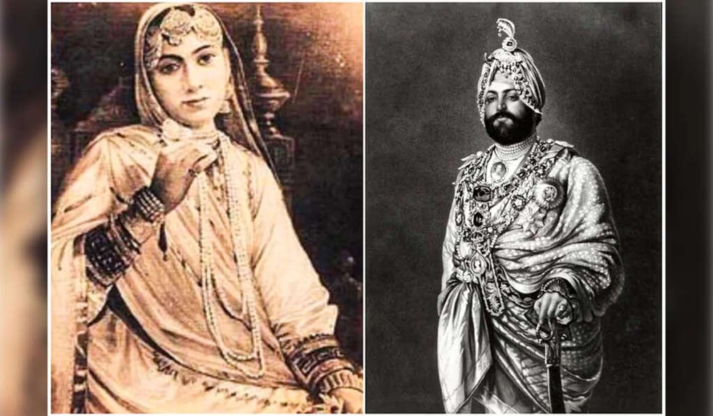 ਸਿੱਖ ਸਾਮਰਾਜ ਦਾ ਆਖਰੀ ਮਹਾਰਾਜਾ ਦਲੀਪ ਸਿੰਘ ਅਤੇ ਉਹਨਾਂ ਦੀ ਤ੍ਰਾਸਦੀ ਭਰੀ ਦਾਸਤਾਨ 9 met his mother