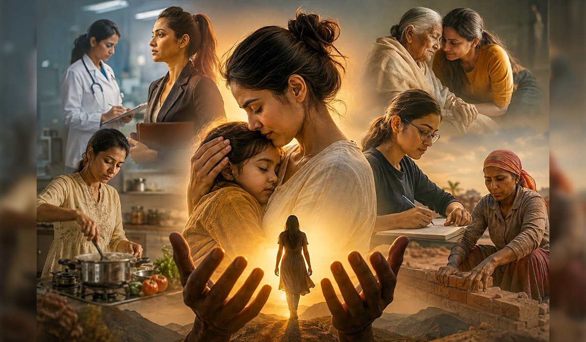 ਮਾਂ ਨੂੰ ਕੋਈ ਛੁੱਟੀ ਨਹੀਂ ਹੁੰਦੀ: ਨਾਰੀ ਸਨਮਾਨ ਤੋਂ ਨਾਰੀ ਅਧਿਕਾਰਾਂ ਤੱਕ 3 A mother has no holiday