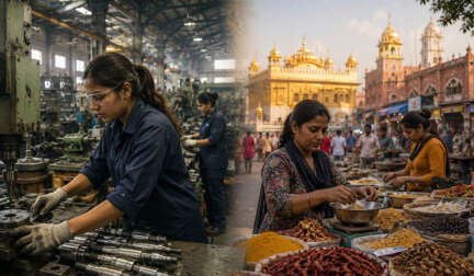 Ludhianas factories and Amritsars trade