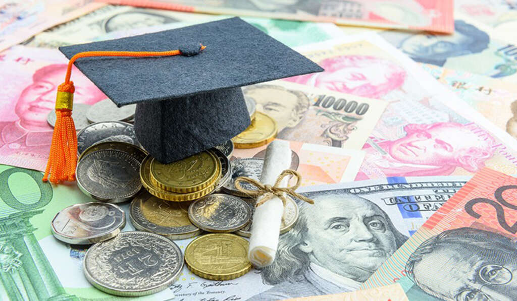 financial burden on families to go abroad
