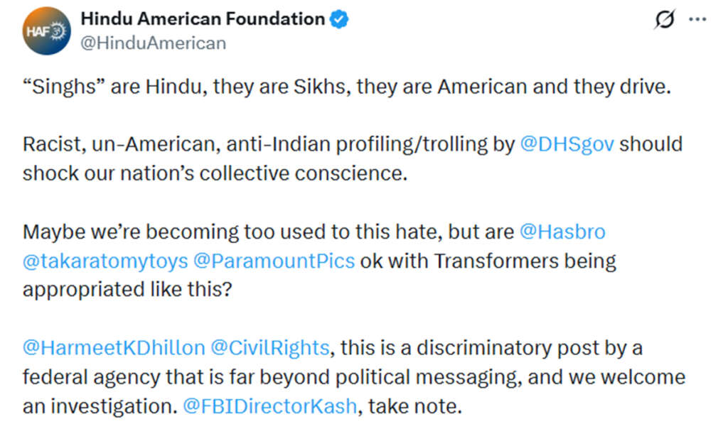 hindu american foundation