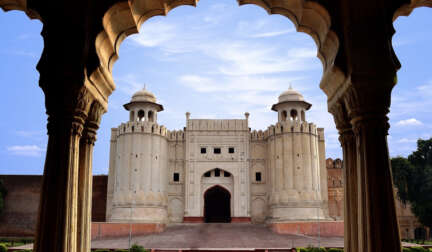 Alamgiri Gate of the Lahore Fort Shahi Qilain Lahore Punjab Pakistan