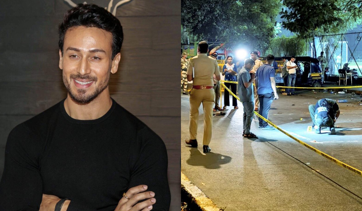 Firing at tiger shroff