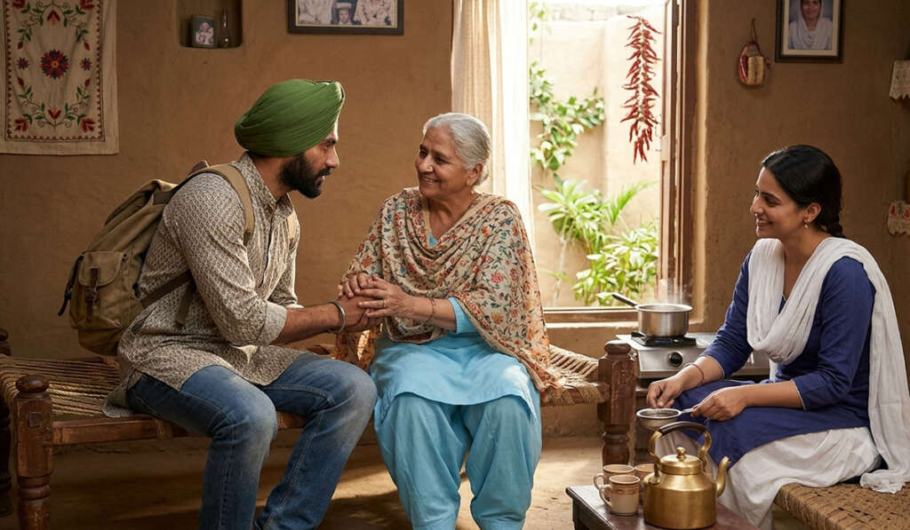 ਜਿਸ ਪੰਜਾਬ ਦੀ ਮੈਂ ਕਾਮਨਾ ਕਰਦਾ ਹਾਂ 8 The daughter who stays here the son who returns