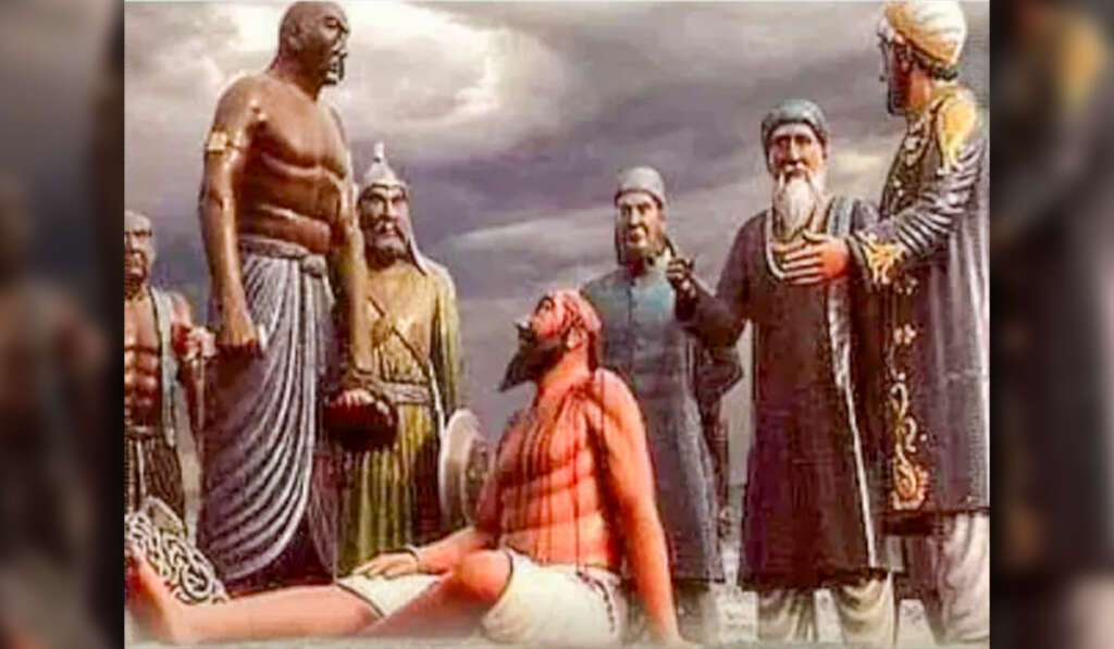 ਕੇਸਾਂ ਦੀ ਰਾਖੀ ਲਈ ਖੋਪਰੀ ਵਾਰਨ ਵਾਲੇ ਮਹਾਨ ਸ਼ਹੀਦ ਭਾਈ ਤਾਰੂ ਸਿੰਘ ਜੀ 7 pressure for conversion
